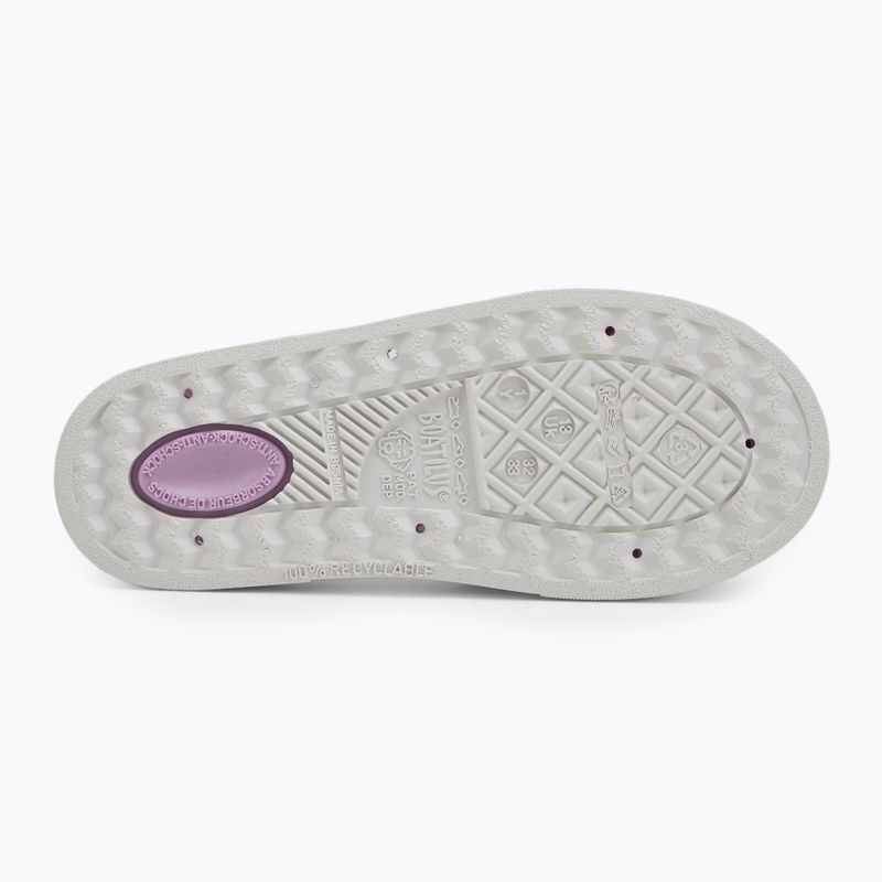 Sandały juniorskie BOATILUS Bioty lilac/white 4