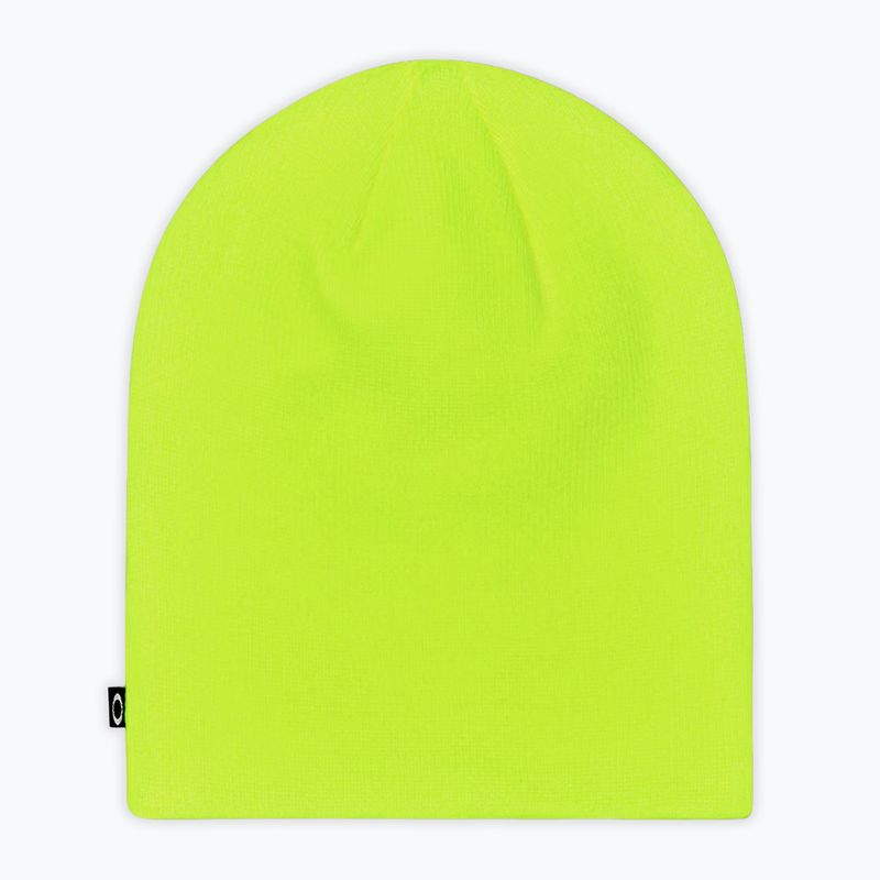 Czapka zimowa Oakley Fine Knit neon yellow 2