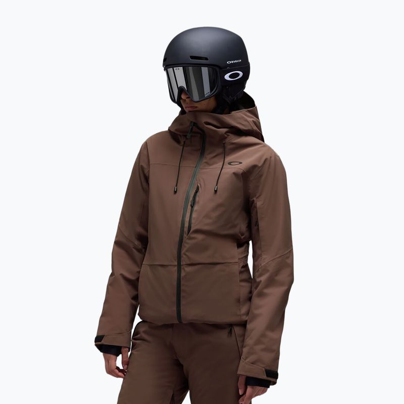 Kurtka narciarska damska Oakley Canopy Insulated dark umber
