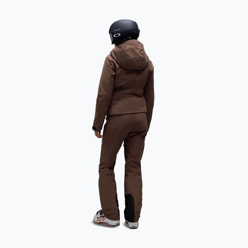 Kurtka narciarska damska Oakley Canopy Insulated dark umber 3