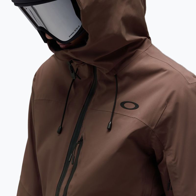 Kurtka narciarska damska Oakley Canopy Insulated dark umber 4