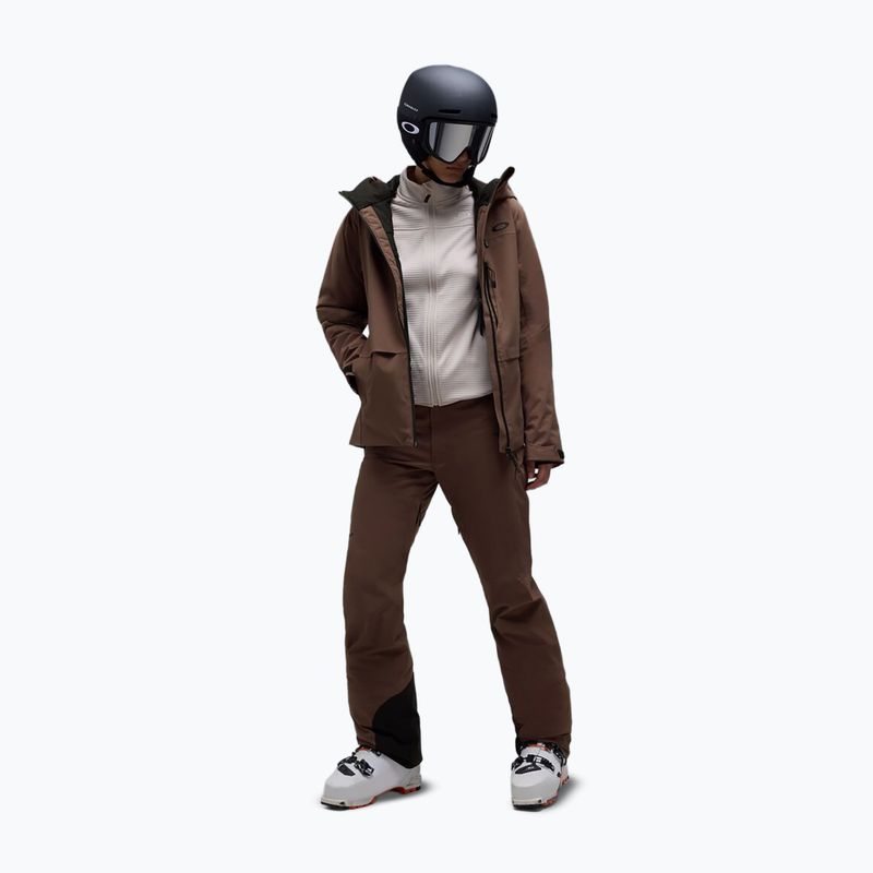 Spodnie narciarskie damskie Oakley Canopy Insulated 32F dark umber 2