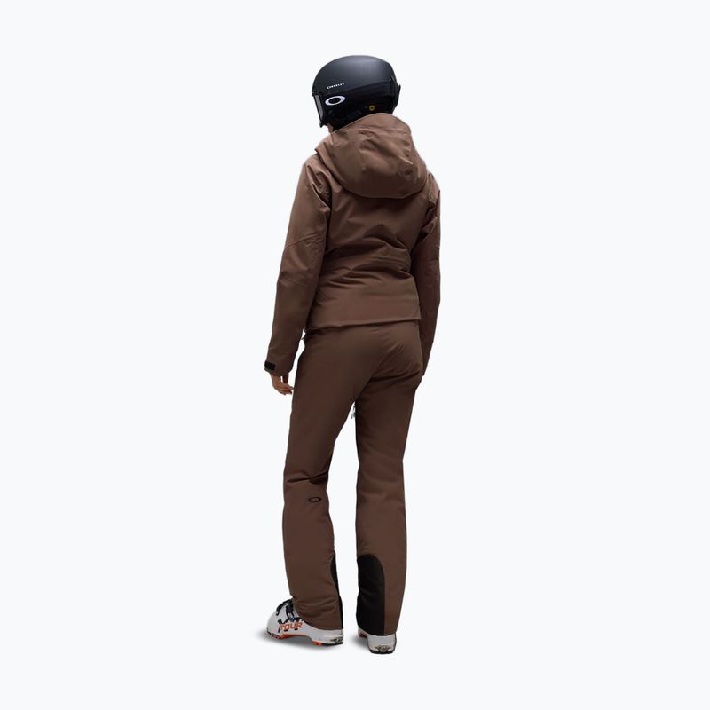 Spodnie narciarskie damskie Oakley Canopy Insulated 32F dark umber 3