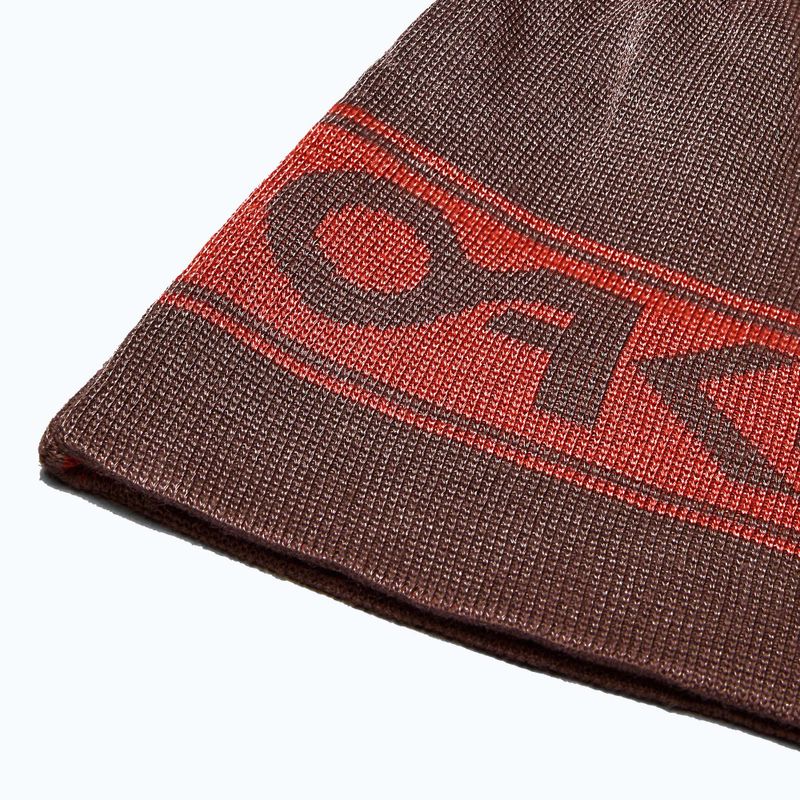 Czapka zimowa Oakley Tnp Reversible Beanie 68S dark umber 3