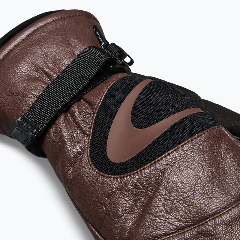 Rękawice narciarskie Oakley Timberline Mitten dark umber 4