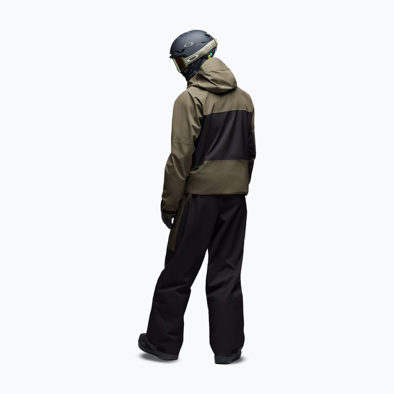Kurtka snowboardowa męska Oakley Baldface Gore-Tex deep olive/pitch black 3