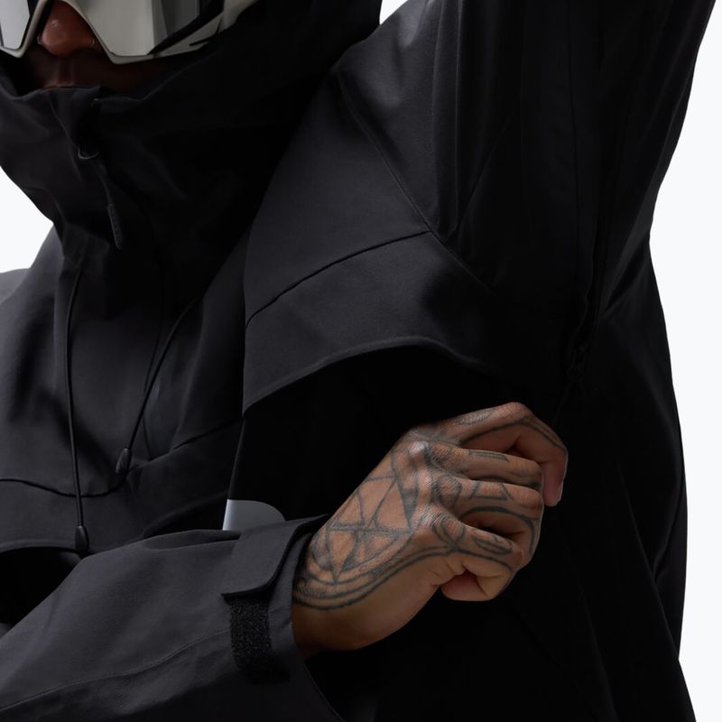 Kurtka snowboardowa męska Oakley Timberline Shell Anorak pitch black 5