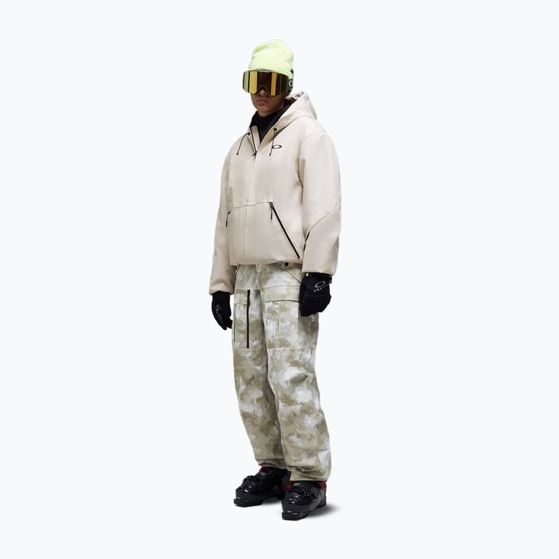 Spodnie narciarskie męskie Oakley Bravo Cargo Shell off/slope camo pebble 5
