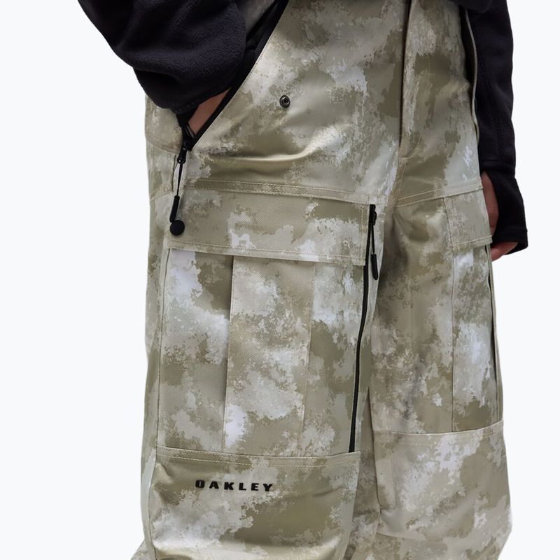 Spodnie narciarskie męskie Oakley Bravo Cargo Shell off/slope camo pebble 6