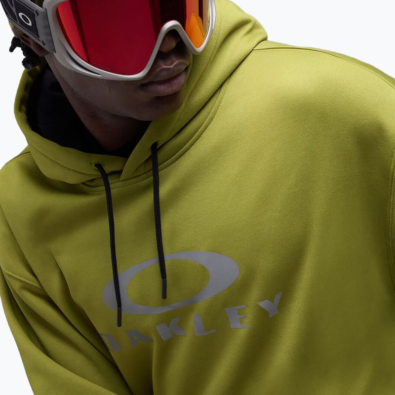 Bluza snowboardowa męska Oakley Rider Phantom Hoodie cactus 5