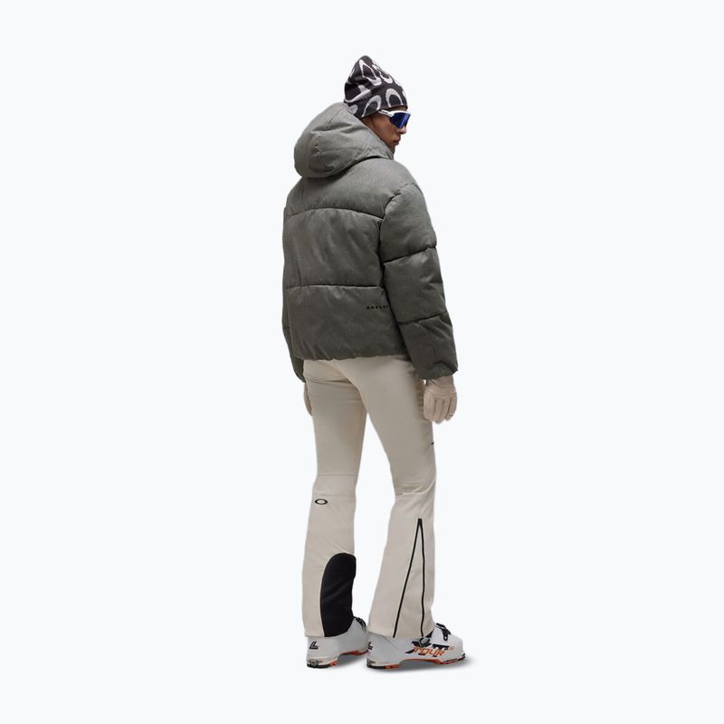Kurtka narciarska damska Oakley Icicle Cropped cement melange 3