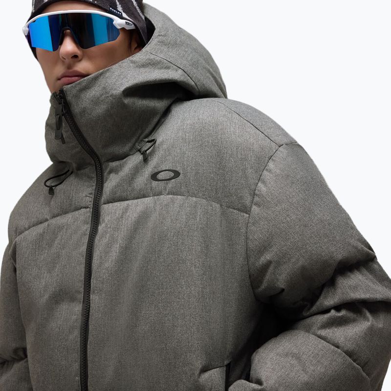 Kurtka narciarska damska Oakley Icicle Cropped cement melange 5