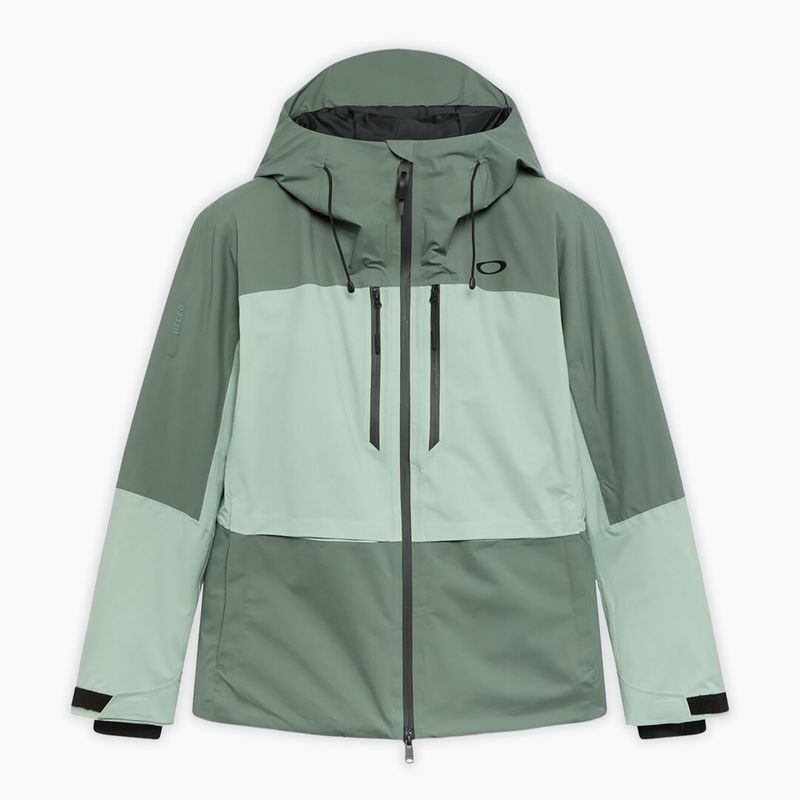 Kurtka narciarska damska Oakley Canopy Pro Insulated aviator green/faded green 5