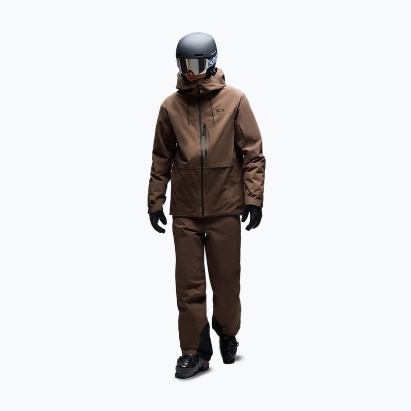 Kurtka narciarska męska Oakley Canopy Insulated dark umber 2