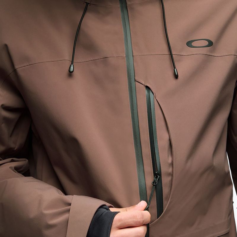 Kurtka narciarska męska Oakley Canopy Insulated dark umber 5