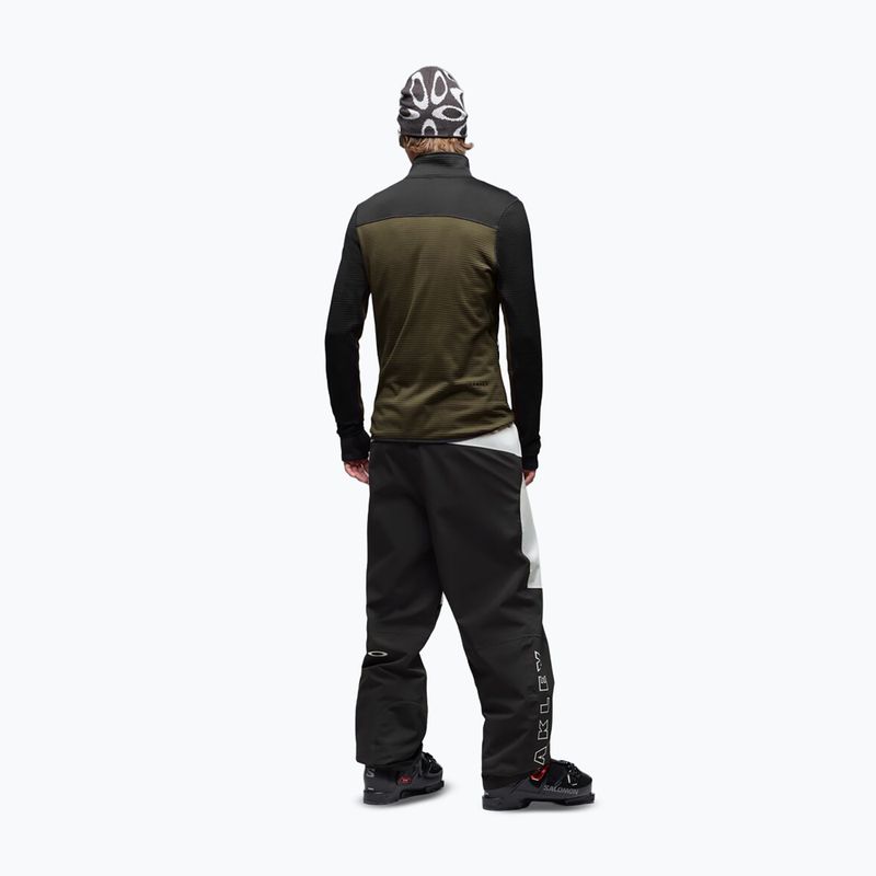 Bluza męska Oakley Canopy FZ blackout/deep olive 3