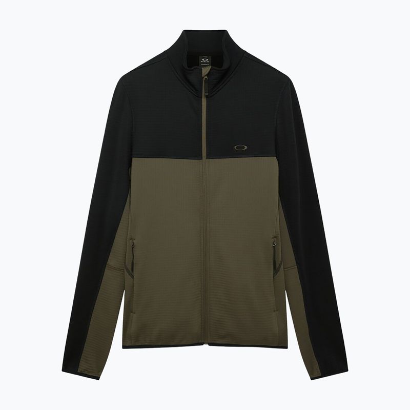 Bluza męska Oakley Canopy FZ blackout/deep olive 6