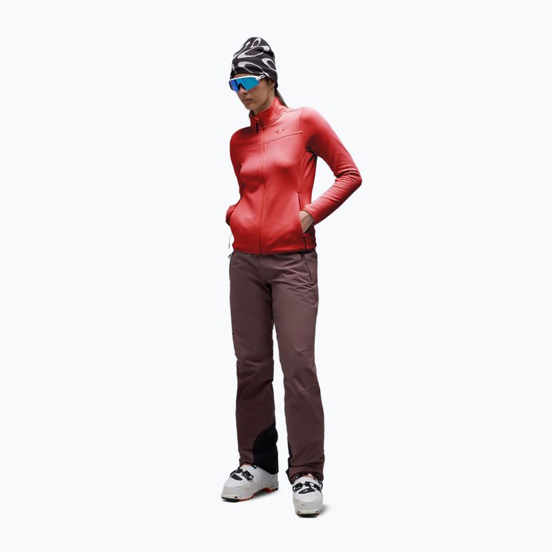 Bluza damska Oakley Canopy Full Zip hibiscus red 2