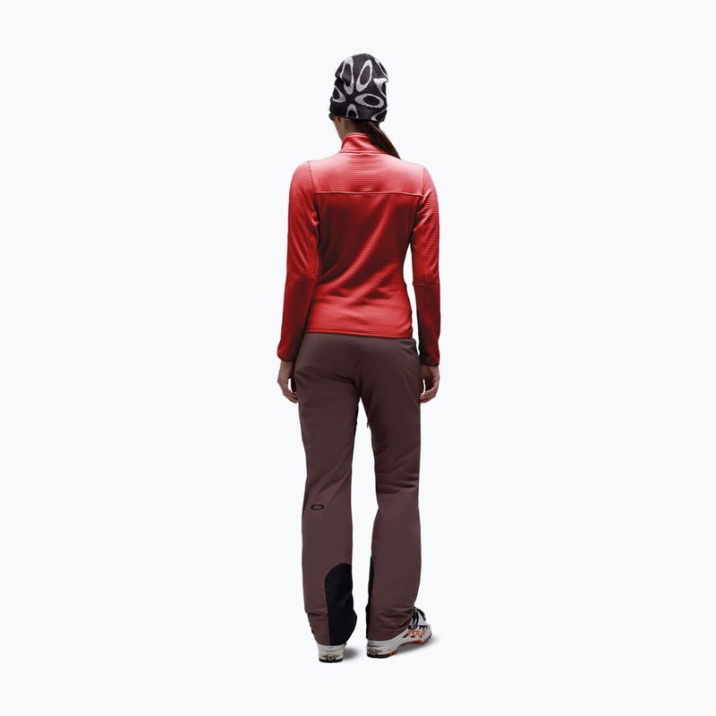 Bluza damska Oakley Canopy Full Zip hibiscus red 3