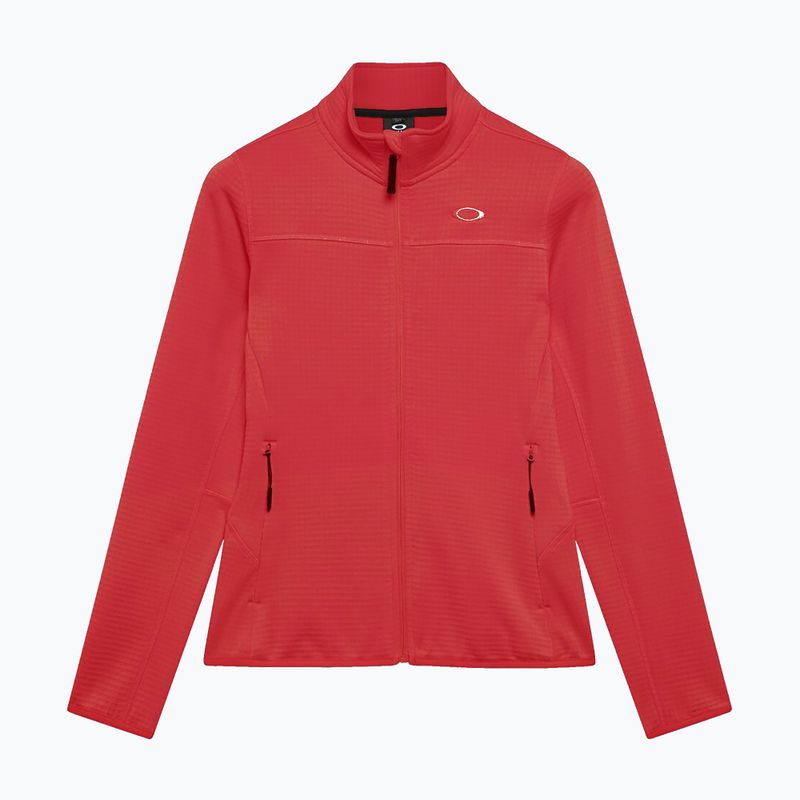 Bluza damska Oakley Canopy Full Zip hibiscus red 6