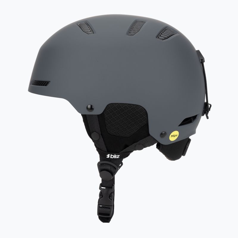 Kask narciarski Bliz S003 MIPS matte grey 3