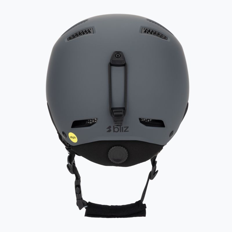 Kask narciarski Bliz S003 MIPS matte grey 4