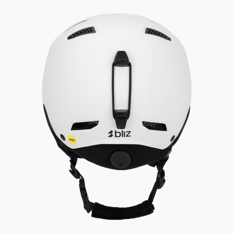 Kask narciarski Bliz S003 MIPS matte white 4