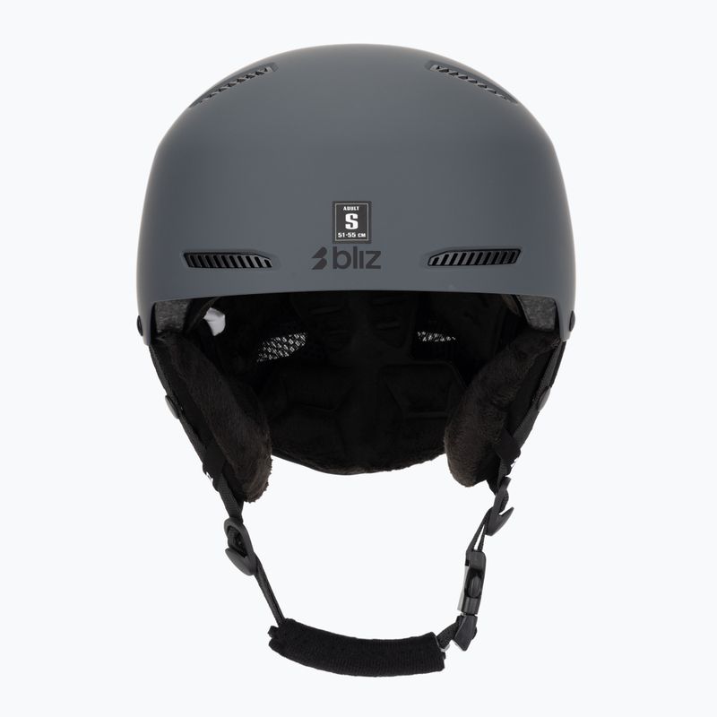 Kask narciarski Bliz S003 matte grey 2