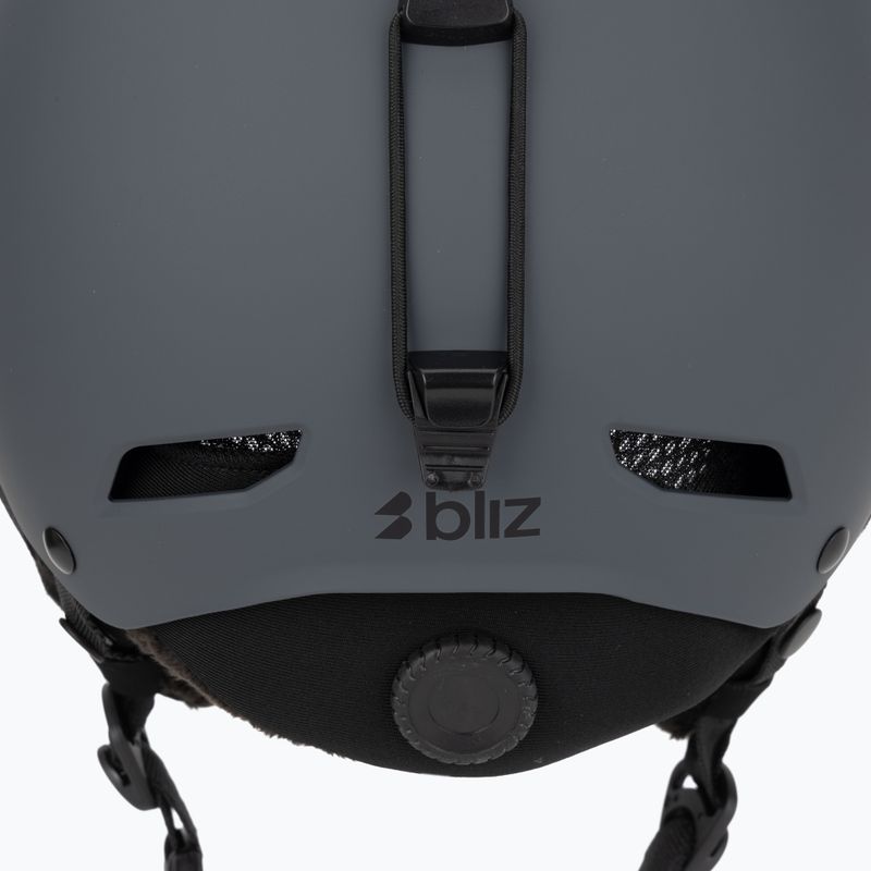 Kask narciarski Bliz S003 matte grey 7