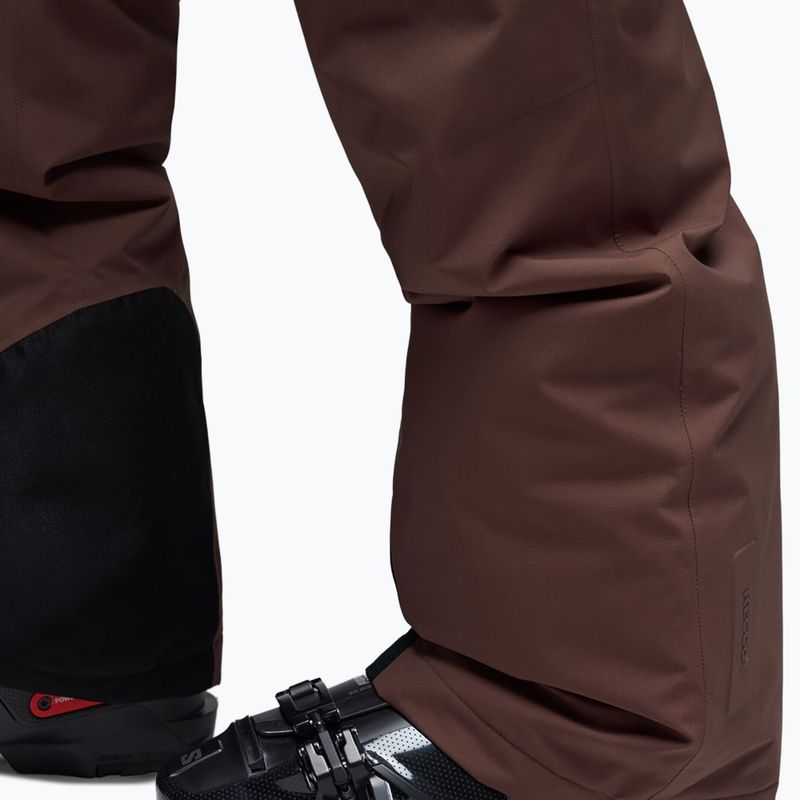 Spodnie narciarskie męskie Oakley Canopy Pro Insulated Dark Umber/Flame Red 5