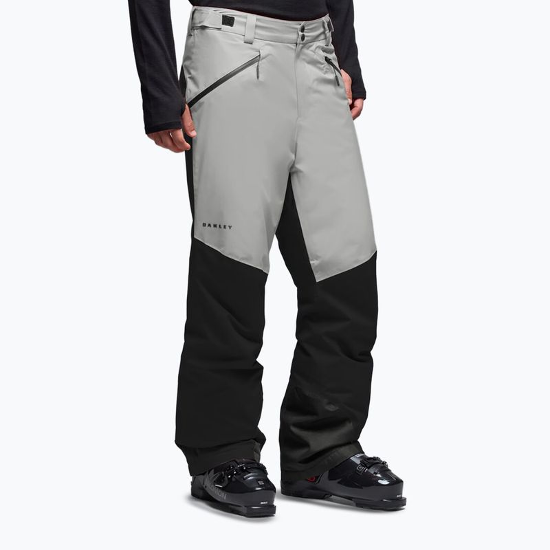 Spodnie narciarskie męskie Oakley Canopy Pro Insulated Pitch Black/Cement