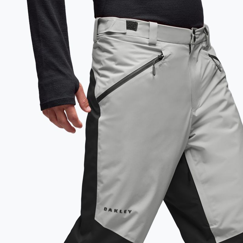 Spodnie narciarskie męskie Oakley Canopy Pro Insulated Pitch Black/Cement 4