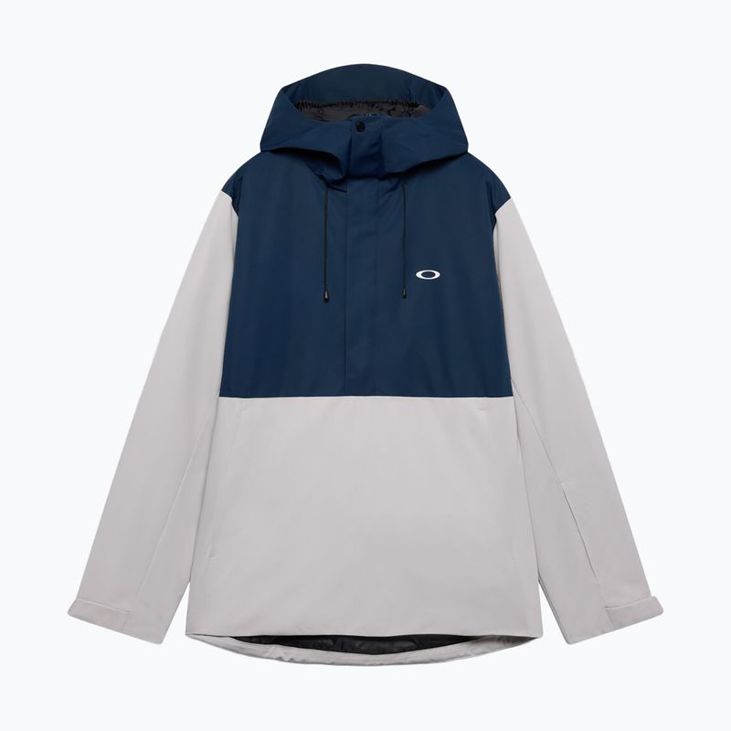 Kurtka narciarska męska Oakley Elk Grove Anorak pitch black/aviator green