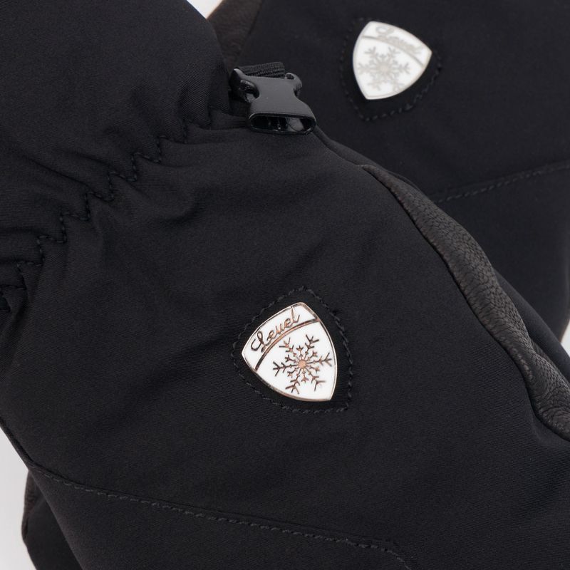 Rękawice narciarskie damskie Level Super Radiator Mitt Gore-Tex black 5