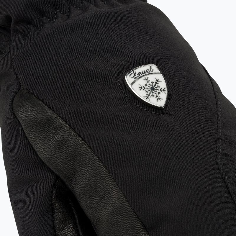 Rękawice narciarskie damskie Level Super Radiator W Mitt Gore-Tex black 4