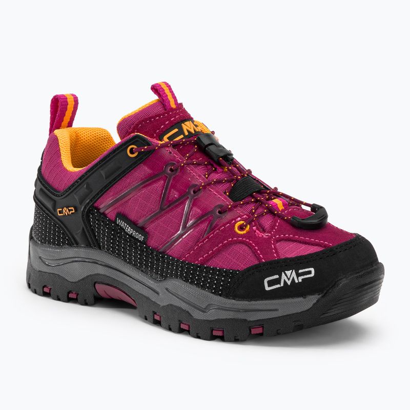 Buty trekkingowe dziecięce CMP Rigel Low Wp bouganville/goji