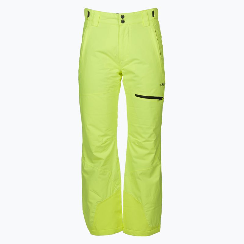 Spodnie narciarskie męskie CMP 39W1537 yellow fluo 7
