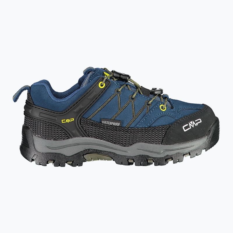 Buty trekkingowe dziecięce CMP Rigel Low Wp blue ink/ ellow 8