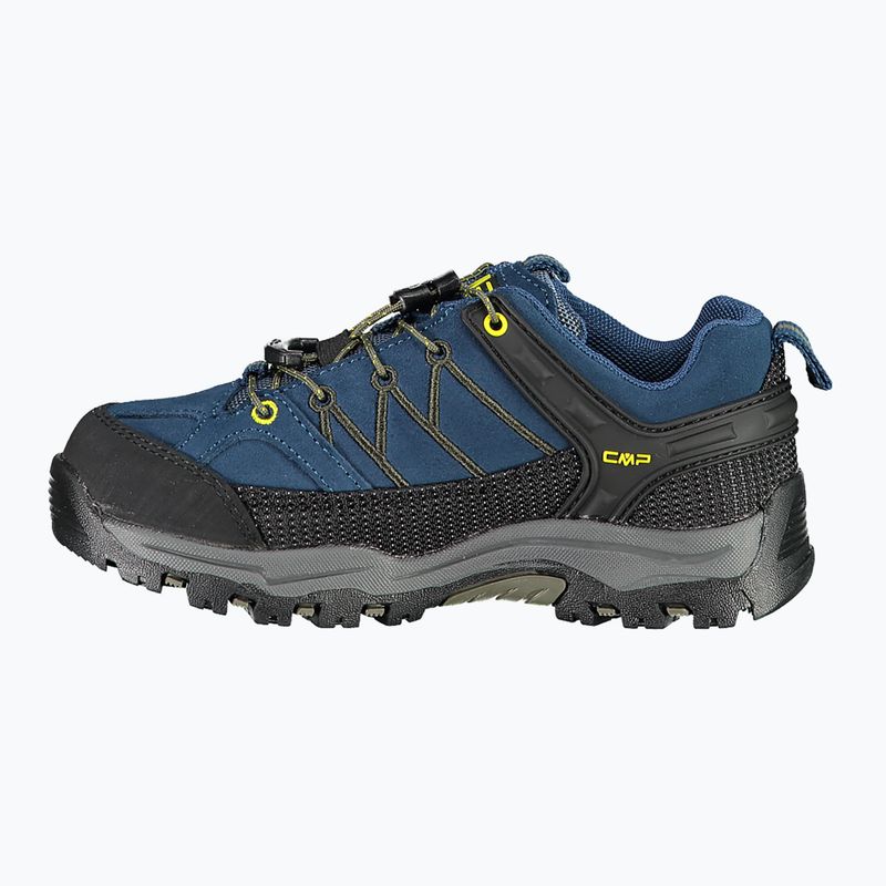 Buty trekkingowe dziecięce CMP Rigel Low Wp blue ink / yellow 9