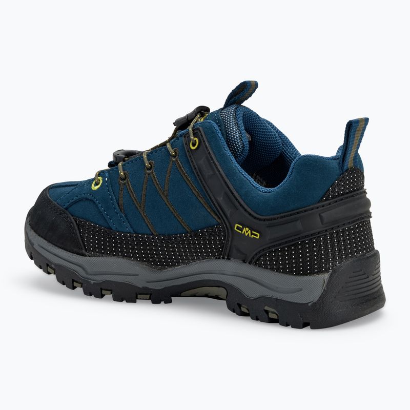 Buty trekkingowe dziecięce CMP Rigel Low Wp blue ink / yellow 3