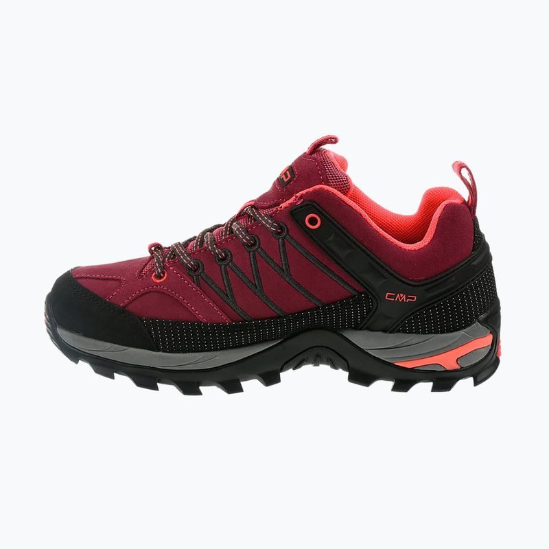 Buty trekkingowe damskie CMP Rigel Low Wp magenta/antracite 3