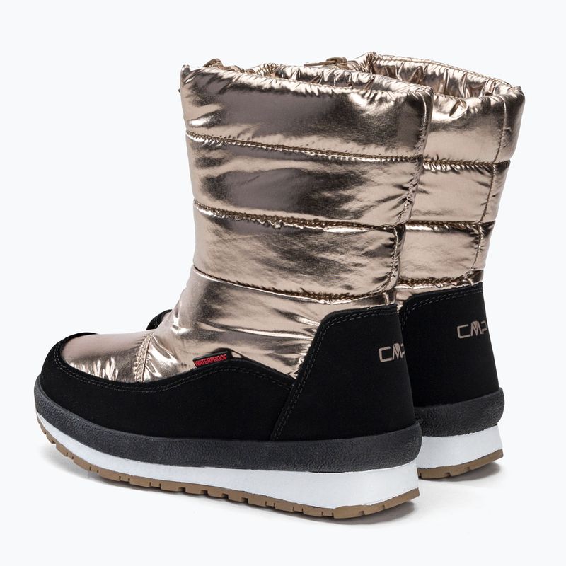 Śniegowce dziecięce CMP Rae Snowboots Wp light gold 3