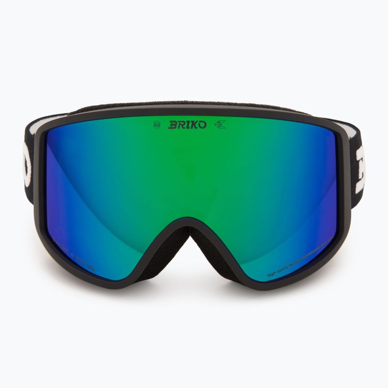 Gogle narciarskie Briko Pulse black/green 2