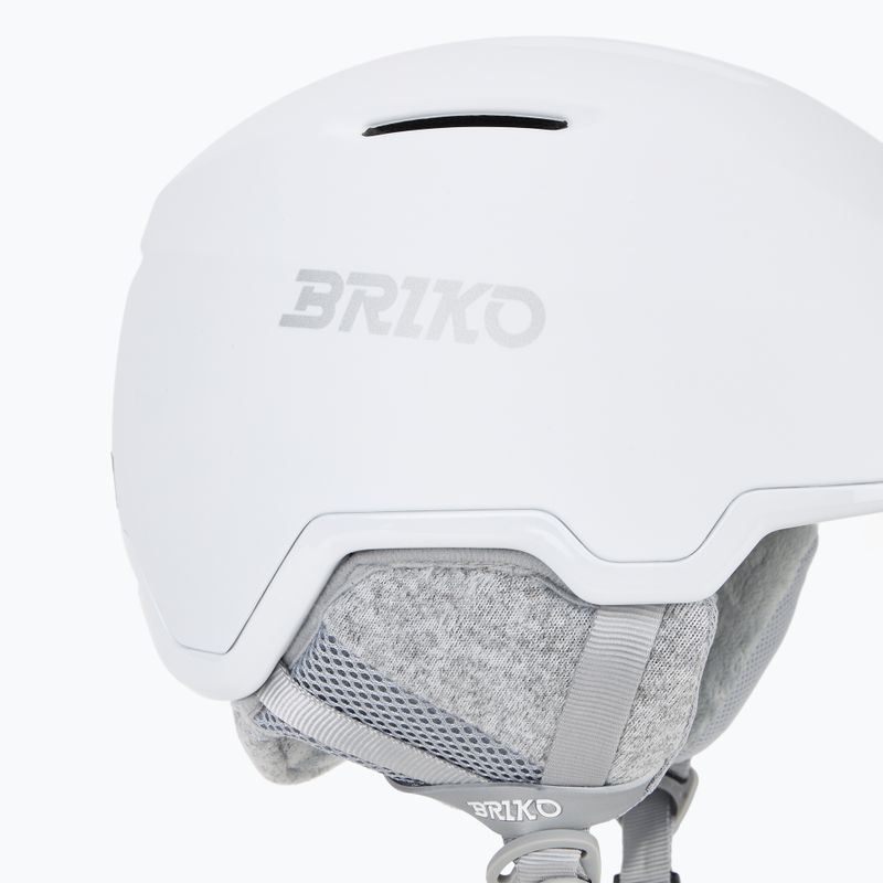 Kask narciarski Briko Yuki matt shiny white/silver 7