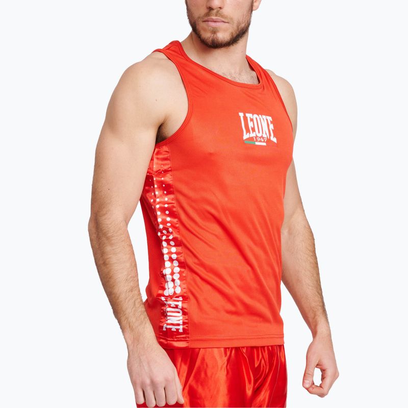 Koszulka treningowa LEONE 1947 Boxing red 2