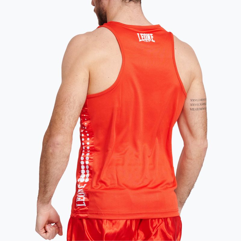 Koszulka treningowa LEONE 1947 Boxing red 3