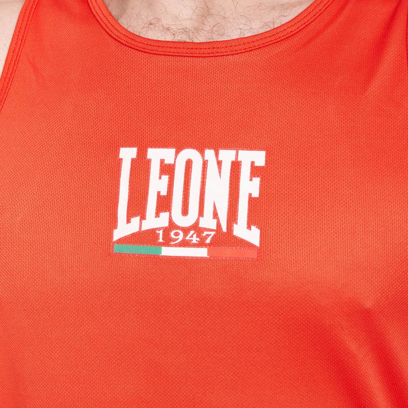 Tank top treningowy LEONE 1947 Boxing red 5