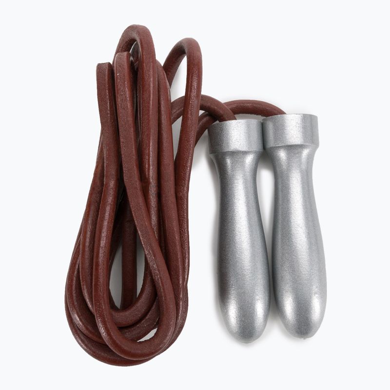 Skakanka LEONE 1947 Pro Jump Rope brown