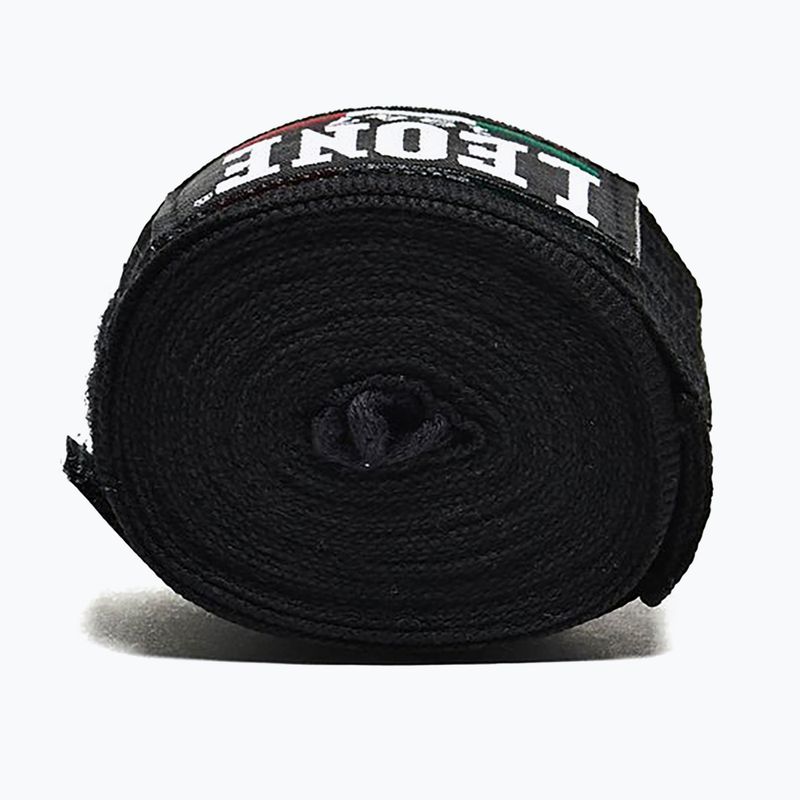 Bandaże bokserskie LEONE 1947 Hand Wraps 350 cm black 6