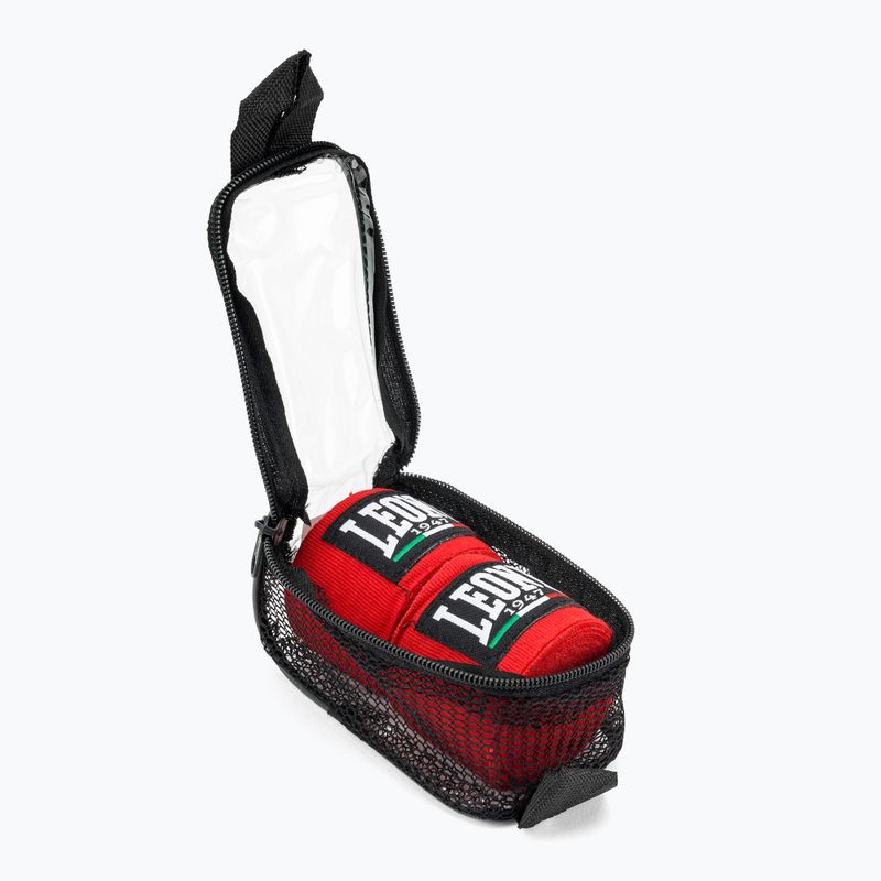 Bandaże bokserskie LEONE 1947 Hand Wraps 350 cm rosa 3